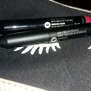 TreStique mini brow pencil&mini lip glaze